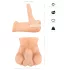 Realistixxx Deluxe Man 02 - manstorso - realistisk - naturfärg