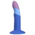 ROMP Piccolo - dildo silikon flexibel - blå lila