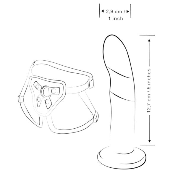 ROMP - pegging set - svart/blå