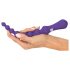 You2Toys - analdildo med kulor - flexibel silikon - lila