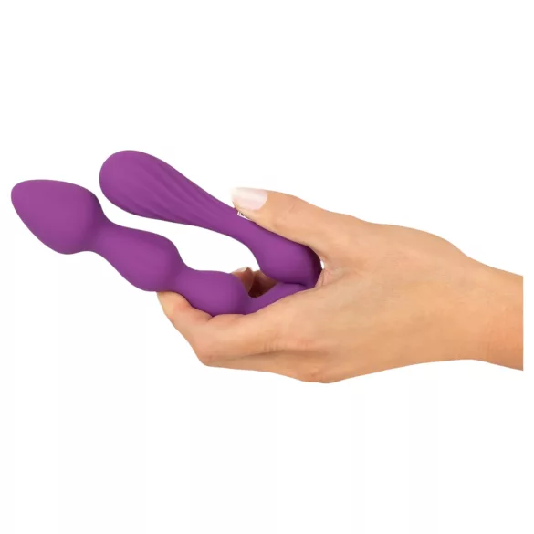 You2Toys - Kulformad, flexibel analdildo - (lila)