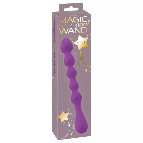 You2Toys - Kulformad, flexibel analdildo - (lila)