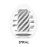 TENGA Egg Spiral Stronger - onanimasturbator ägg - 6-pack