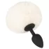 You2Toys - analplugg med kaninsvans - svart