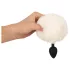 You2Toys - analplugg med kaninsvans - svart