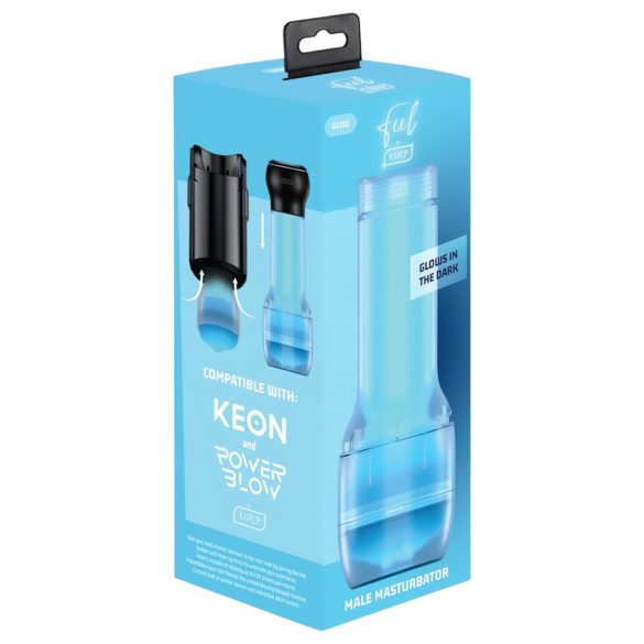 Kiiroo Feel Glow - Lysande onani - PowerBlow kompatibel (vit)