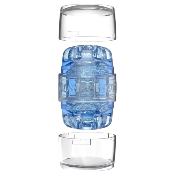 Fleshlight Quickshot Turbo - resvägsmasturbator - blå