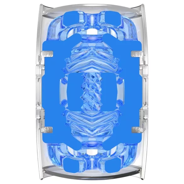 Fleshlight Quickshot Turbo - resvägsmasturbator - blå