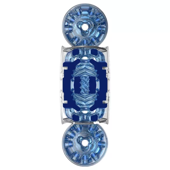 Fleshlight Quickshot Turbo - resvägsmasturbator - blå