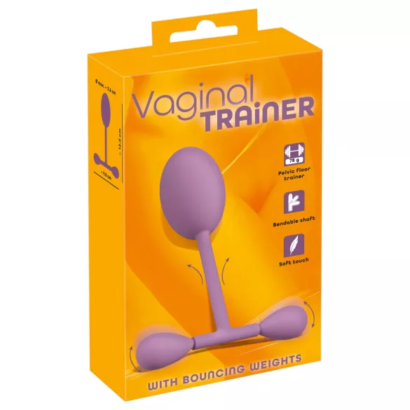 You2Toys - bäckenbottentränare - silikon - lila