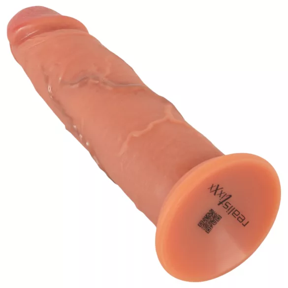 Realistixxx - dildo med dubbel lager - realistisk känsla - naturfärg