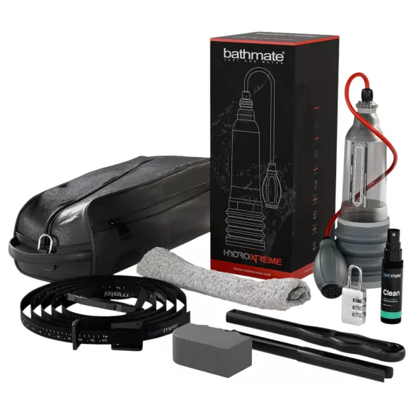 Bathmate - penispump med hydraulik - genomskinlig