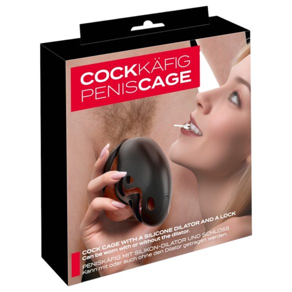 You2Toys - penisbur med penisplugg (svart)