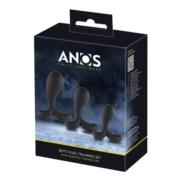 ANOS - analträningspluggsset - svart