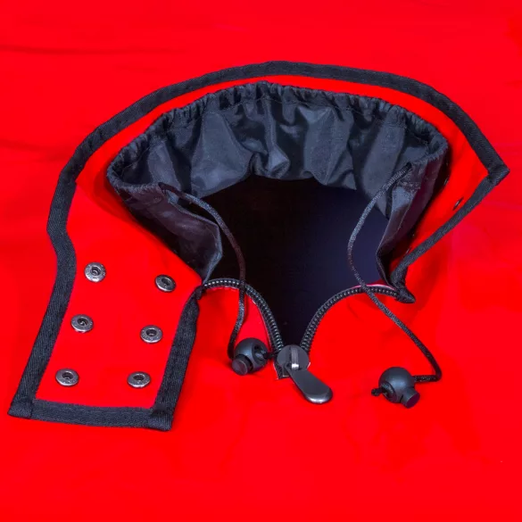 Secretdome - BDSM-sexkabin med öppningar (svart)