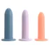 You2Toys - Three in a Row - dildo-träningsset - 3 st (färgglada)