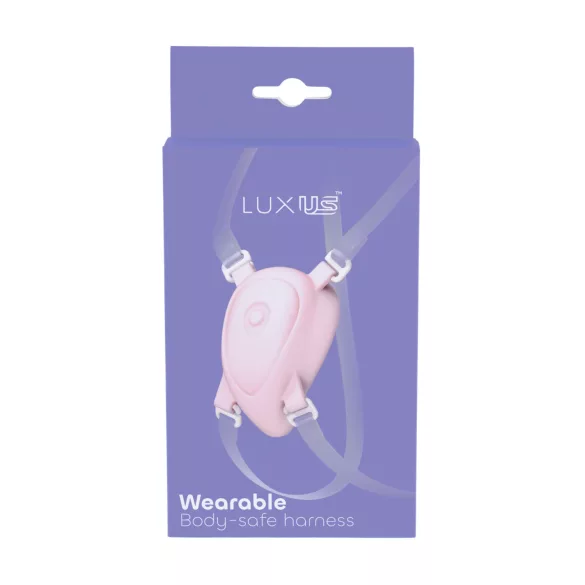 Lyx - justerbar sele för klitorisstimulator (vit)