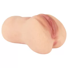   Realistixxx Real Stroker - realistisk vagina- och analmasturbator (hudfärgad)