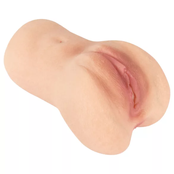 Realistixxx Real Stroker - realistisk vagina- och analmasturbator (hudfärgad)