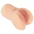 Realistixxx Real Stroker - realistisk vagina- och analmasturbator (hudfärgad)