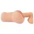 Realistixxx Real Stroker - realistisk vagina- och analmasturbator (hudfärgad)
