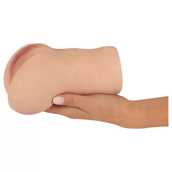 Realistixxx Real Stroker - realistisk vagina- och analmasturbator (hudfärgad)