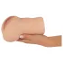 Realistixxx Real Stroker - realistisk vagina- och analmasturbator (hudfärgad)