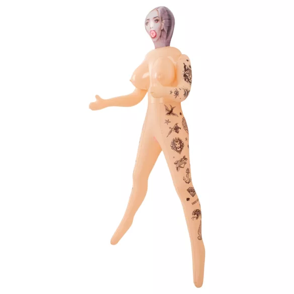 You2Toys - uppblåsbar tatuerad sexdocka