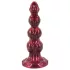 Beasty Cocks - Varulv-Willie dildo med sugkopp - vinröd (21 cm)