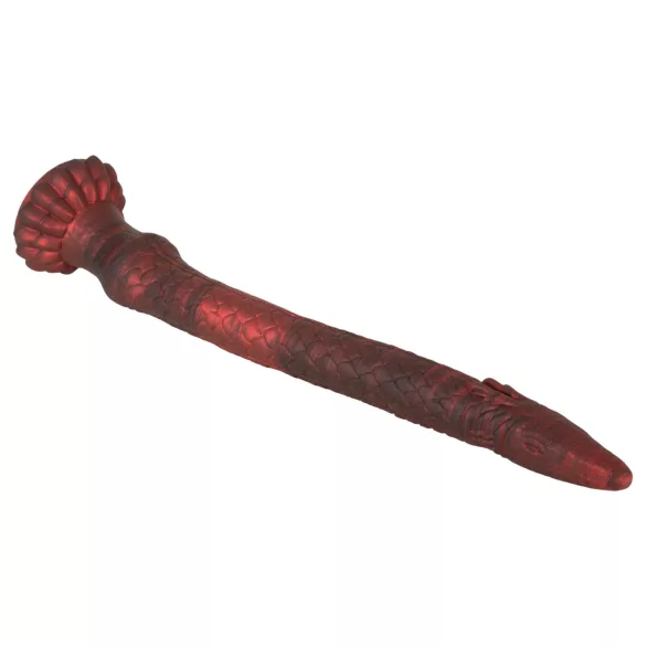 Beasty Cocks The Enormous Eel - jätteål-dildo (röd)