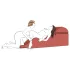 Liberator Aria Flip Chaise - variabel tantramöbel/soffa - 3-delad (svart)