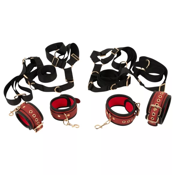 Bad Kitty - bondage-set (svart)
