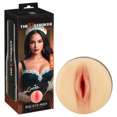   Rebel The V-Stroker Lucia - verklighetstrogen konstgjord vagina-masturbator (hudfärgad)