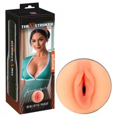   Rebel The V-Stroker Monique - realistisk konstgjord vagina‑masturbator (hudfärgad)