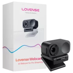 Lovense Webcam 2 - AI‑webbkamera för streaming (svart)