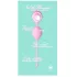 Cuties - dubbelkulig gummiklädd geishakula i silikon (rosa)