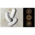 TENGA 3Dx Zen - 3D-mönstrad masturbator (vit)