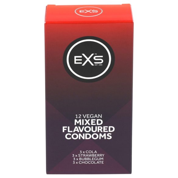 EXS - kondom - mixade smaker - 12 st