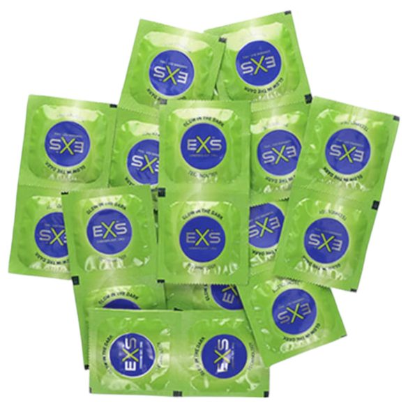 EXS Glow - lysande kondomer (100-pack)