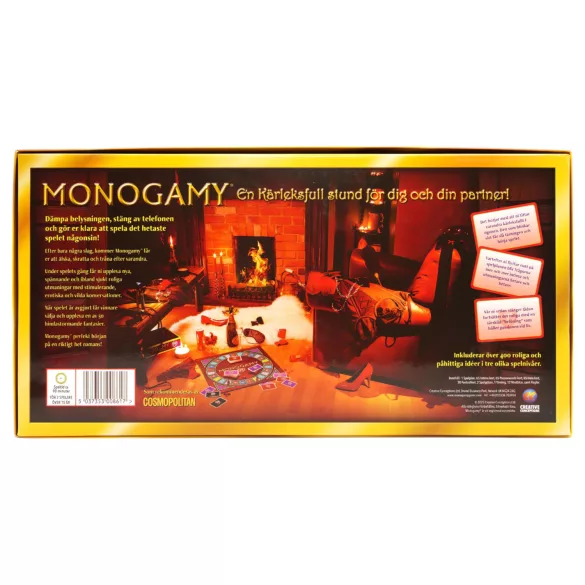 Monogamy - vuxenspel för par - svenska regler