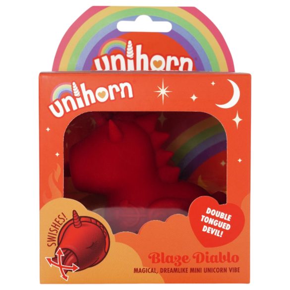 Unihorn Blaze Diablo - klitorisstimulator med unicorn-design - uppladdningsbar