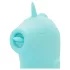 Unihorn C-Horse - G-punkts- och klitorisstimulerande vibrator (turkos)