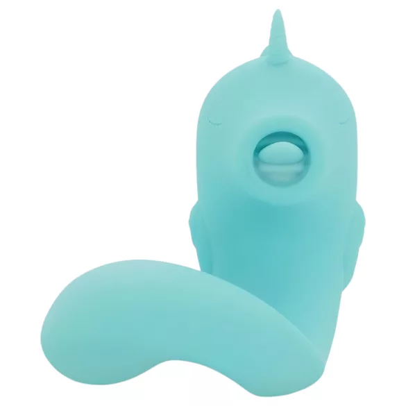 Unihorn C-Horse - G-punkts- och klitorisstimulerande vibrator (turkos)