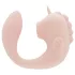 Unihorn C-Horse - G-punkts- och klitorisstimulerande vibrator (korall)