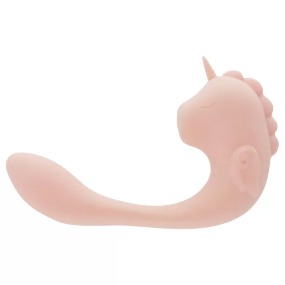 Unihorn C-Horse - G-punkts- och klitorisstimulerande vibrator (korall)