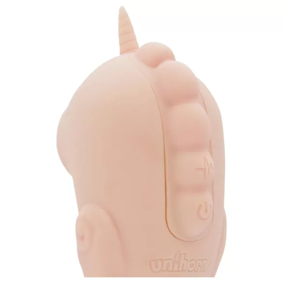 Unihorn C-Horse - G-punkts- och klitorisstimulerande vibrator (korall)