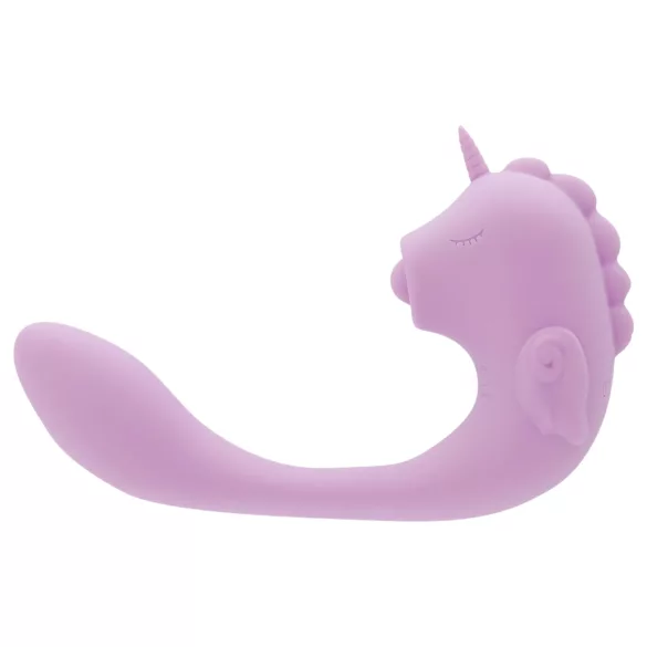 Unihorn C-Horse - G‑punkts- och klitorisstimulerande vibrator (lila)