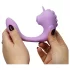 Unihorn C-Horse - G‑punkts- och klitorisstimulerande vibrator (lila)