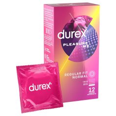 Durex - kondomer - räfflade och prickiga - 12 st