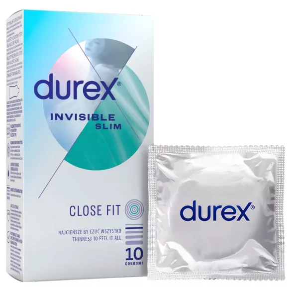 Durex - kondom - extra tunn slim - 10 st